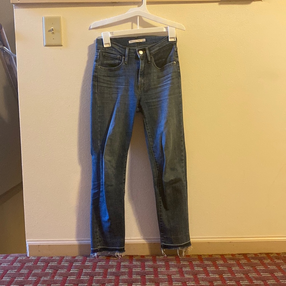Levi’s high Rise Straight Jeans